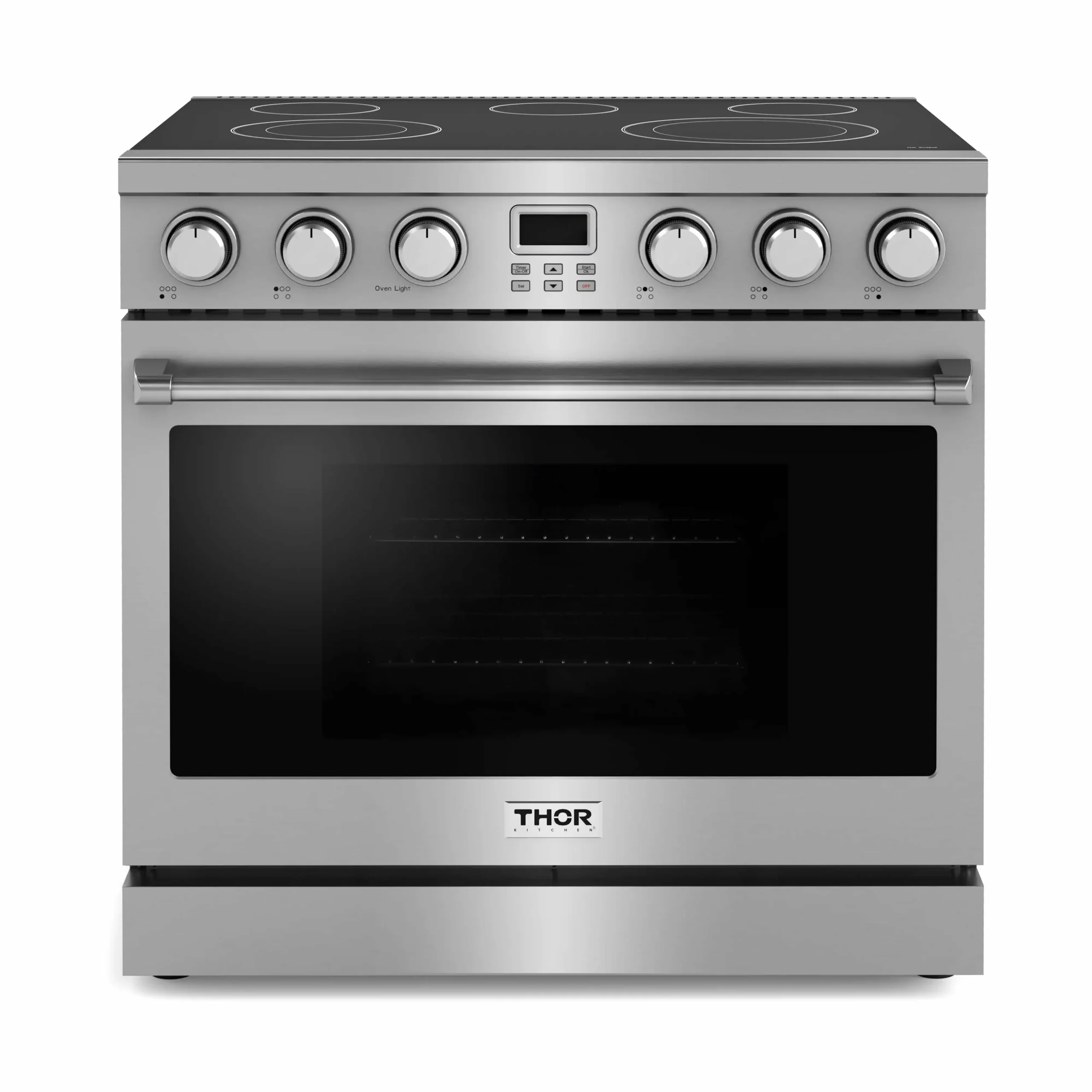 36 Inch Professional Drop-In Gas Cooktop with Six Burners in